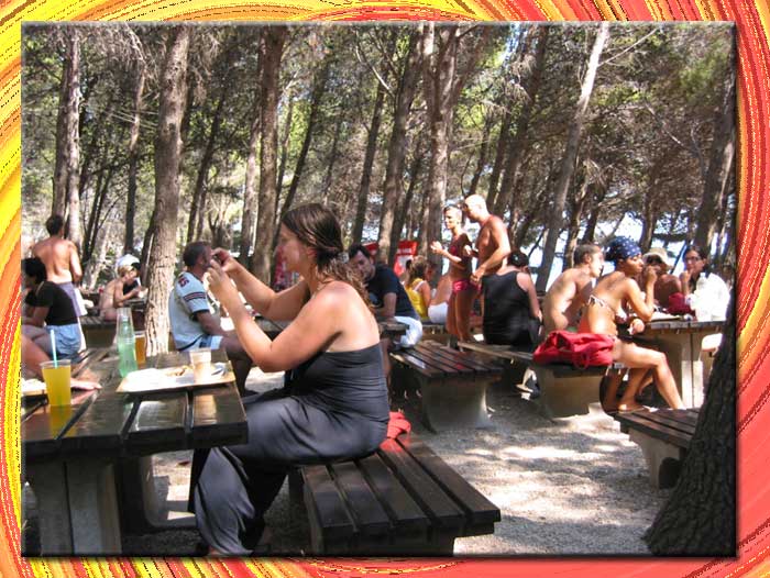 self service a Bol isola di Brac